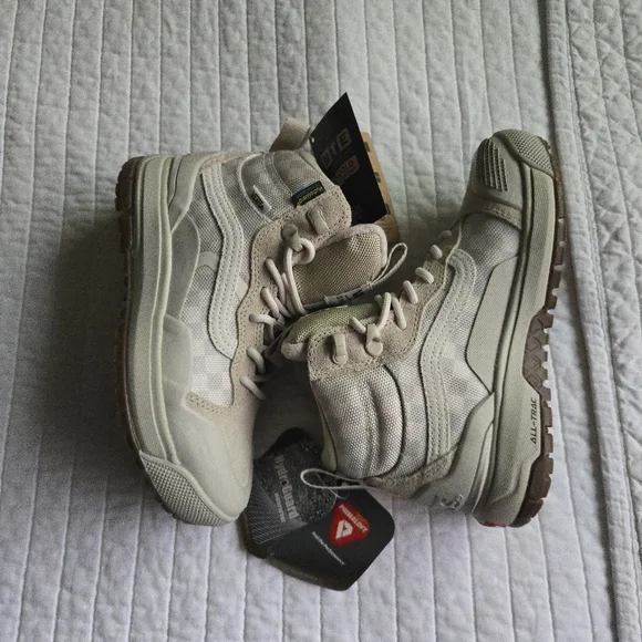 Vans Ultrarange Exo Hi Mte 2 Women Size 5 Checkerboard Birch Tan 012026 - Picture 6 of 10